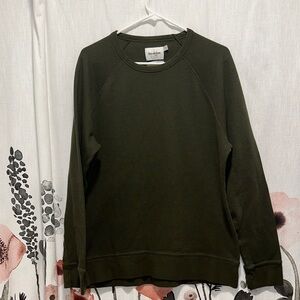 Goodfellow & Co Dark Green Crewneck Sweater